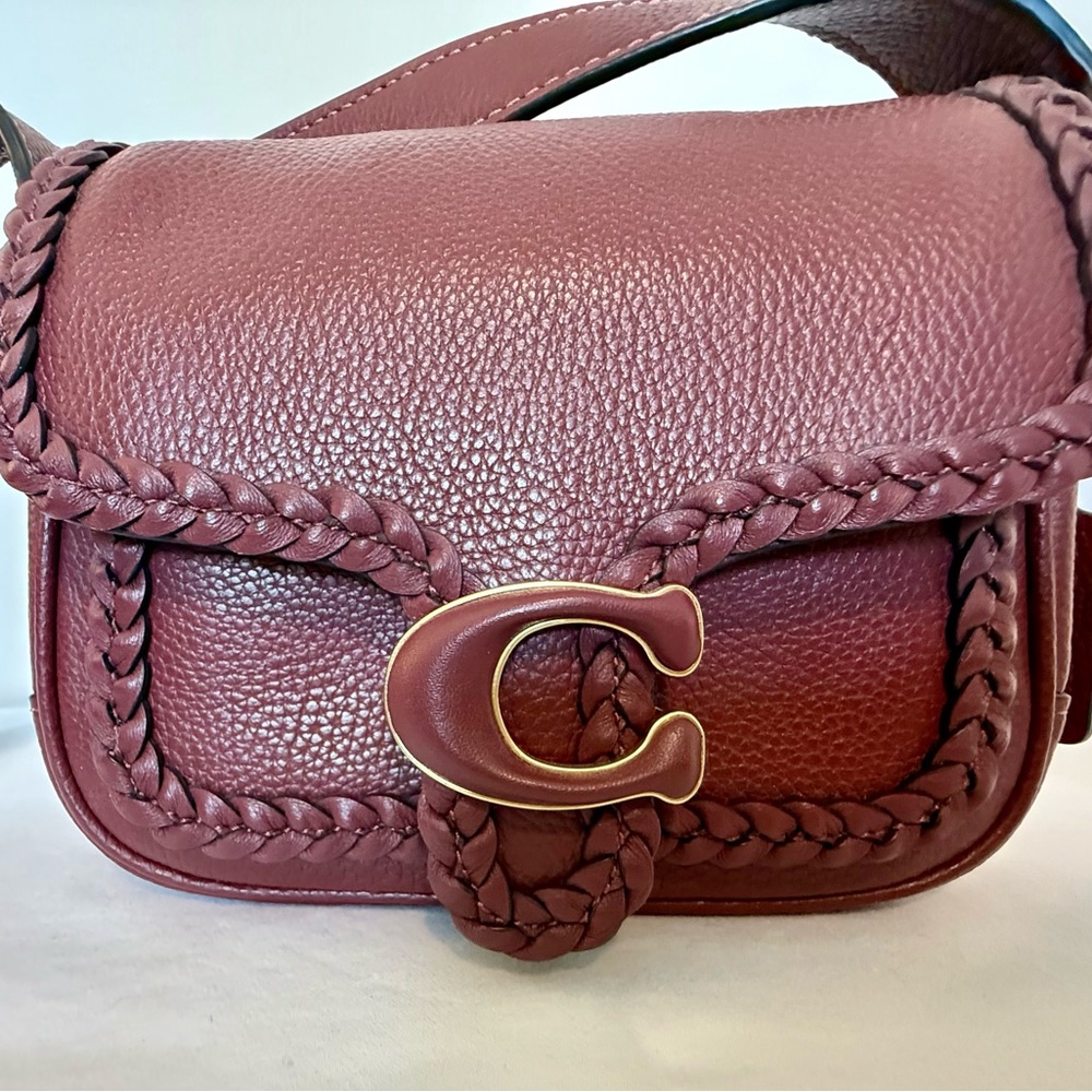 Coach Tabby 19 Braided Leather Crossbody - Picture 2 of 9